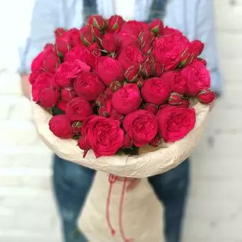 Букет роз «Piano Red»