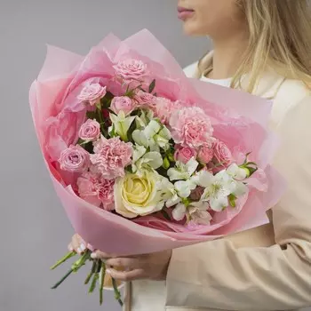 Букет Сердцем к сердцу