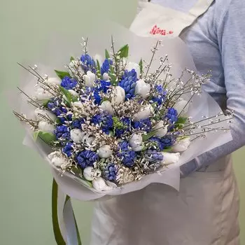 Черничное мороженое