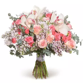 Цветочный коктейль: Орхидеи и розы