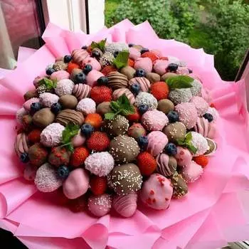 Клубника в шоколаде XL