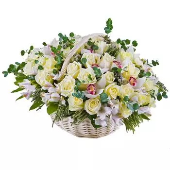 Luxury: Розы и орхидеи