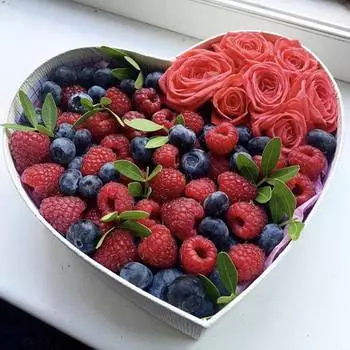 Малиновое сердце