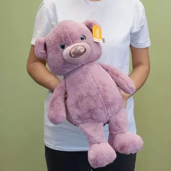 Медвежонок сиреневый (35 см)