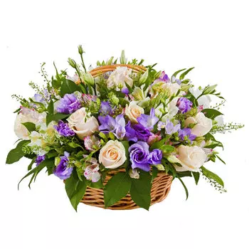 Приятный Подарок: розы и альстромерия