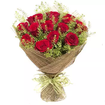 Розы и грин белл