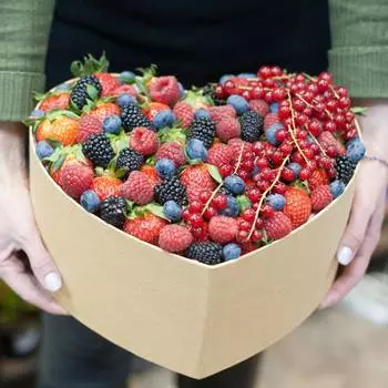 Сердце «Ягодный микс»