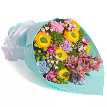 Тропики: Ранункулюсы и гиацинты