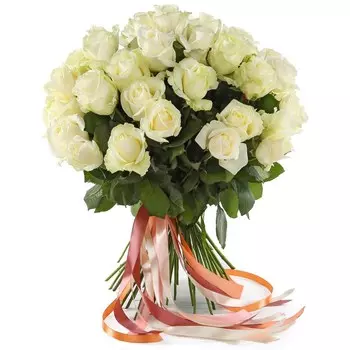 Венеция: Белые розы