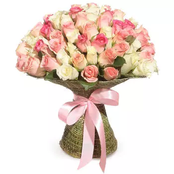 Все для тебя!: Розовый микс роз