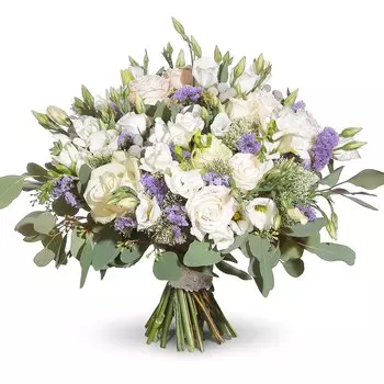 Я влюбляюсь в тебя!: Розы и лизиантус