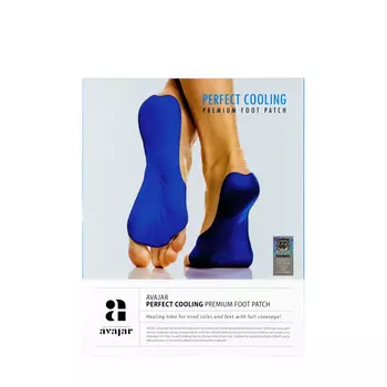 AVAJAR Охлаждающая маска для ступней с детокс-эффектом «Perfect Cooling»