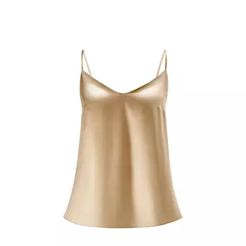 AYRIS SILK AYRIS SILK Топ Ayris Silk из натурального шёлка, арт. 5015, цвет классический бежевый (S-M)