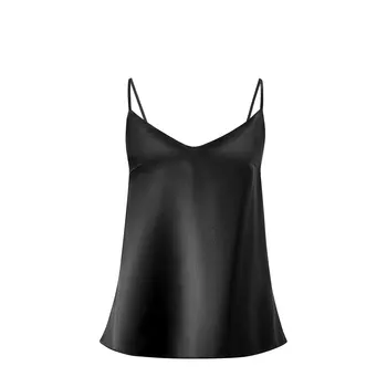 AYRIS SILK AYRIS SILK Топ Ayris Silk из натурального шёлка, арт. 5015, цвет глубокий чёрный (L-XL)