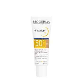 BIODERMA BIODERMA Фотодерм солнцезащитный крем-гель M SPF50+ Темный оттенок, 40мл 40 мл