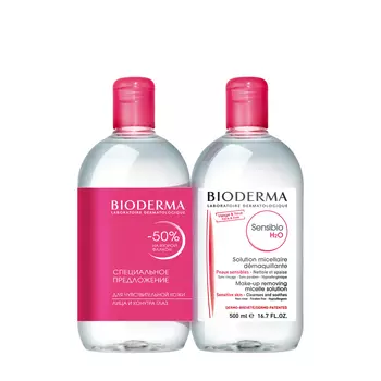 BIODERMA BIODERMA Мицеллярная вода для чувствительной кожи лица Sensibio H2O 1000 мл