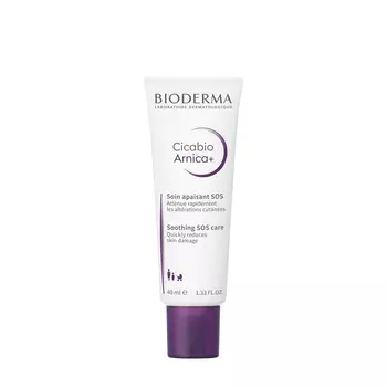 BIODERMA BIODERMA Заживляющий SOS-крем для поврежденной кожи лица и тела Cicabio Arnica+ 40 мл