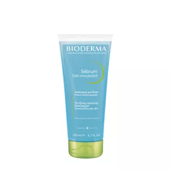 BIODERMA BIODERMA Очищающий гель для жирной и проблемной кожи лица Sebium 200 мл