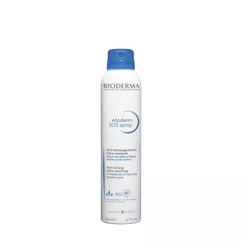 BIODERMA BIODERMA Успокаивающий SOS-спрей против зуда для лица и тела Atoderm 200 мл