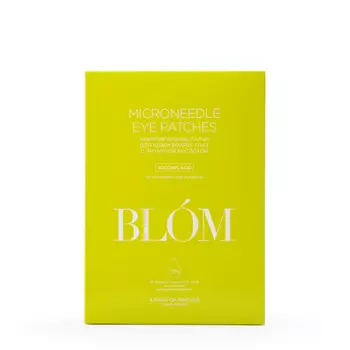 BLOM BLOM Патчи с микроиглами с янтарной кислотой 4 пары