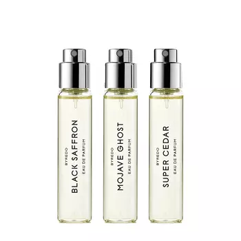 BYREDO BYREDO Набор миниатюр древесных ароматов La Selection Boisee 3*12 мл