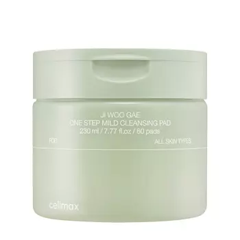 Celimax Celimax Очищающие диски для снятия макияжа Ji Woo Gae One Step Mild Cleansing Pad 225 мл