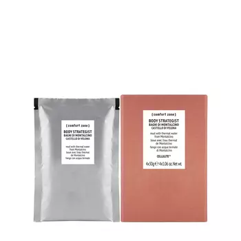 Comfort Zone Comfort Zone Антицеллюлитная термально-водорослевая маска для тела Body Strategist Bagni Di Montalcino Castello Di Velona 4 шт