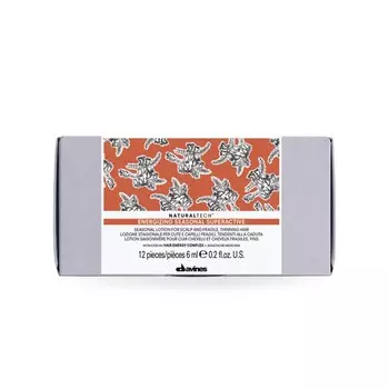 Davines Davines Энергетический лосьон против сезонного выпадения волос NaturalTech Energizing Seasonal Superactive 12x6 мл