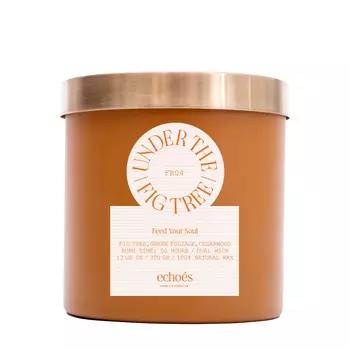 ECHOES ECHOES Средняя свеча в стекле Under The Fig Tree 300 гр