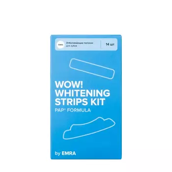EMRA EMRA Отбеливающие полоски для зубов Whitening Strips Kit 14 пар