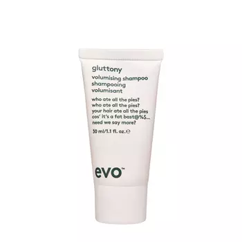 evo evo Бессульфатный шампунь для объема волос Gluttony в дорожном формате 30 мл