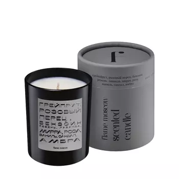 Flame Moscow Flame Moscow Свеча в черном стекле «Cora» 250 гр