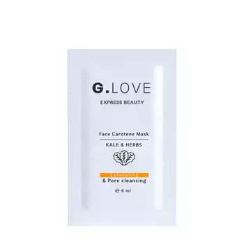 G.LOVE G.LOVE Маска для лица отшелушивающая KALE&HERBS 8*6 мл