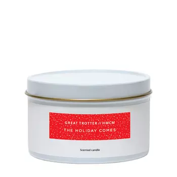GREAT TROTTER Ароматическая свеча «The Holiday Comes» 200 гр