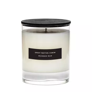 GREAT TROTTER GREAT TROTTER Ароматическая свеча в стекле «Wunder Man» 300 гр