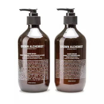 Grown Alchemist Grown Alchemist Подарочный набор для очищения и увлажнения рук Hand Wash &amp; Hand Cream Twin Set