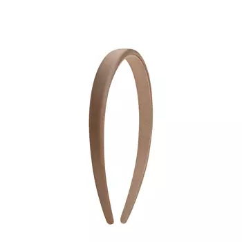 HAIRMATES HAIRMATES Обруч сатиновый, светло-бежевый