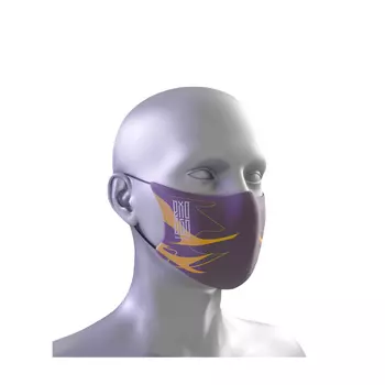 HYDROP HYDROP Маска-респиратор EXOEGO лиловая с принтом S/M