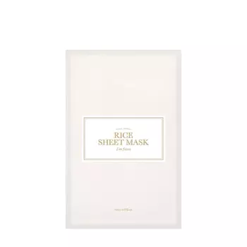 I’m from I’m from Питательная тканевая маска для лица на основе экстракта риса гоами Rice Sheet Mask 921 мл