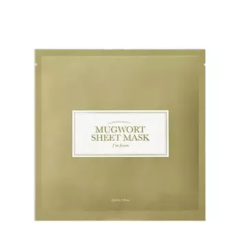 I’m from I’m from Успокаивающая тканевая маска для лица с экстрактом полыни Mugwort Sheet Mask 754 мл