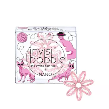 invisibobble invisibobble Резинки-пружинки для волос Nano Cattitude Is Everything!