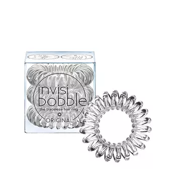 invisibobble invisibobble Резинки-пружинки для волос Original Crystal Clear 3 шт