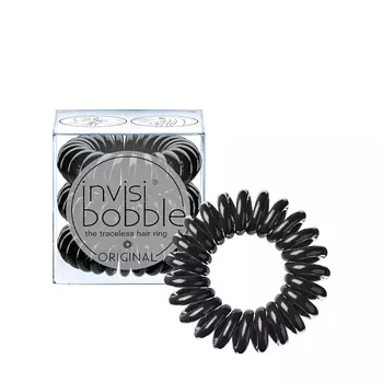 invisibobble invisibobble Резинки-пружинки для волос Original True Black 3 шт