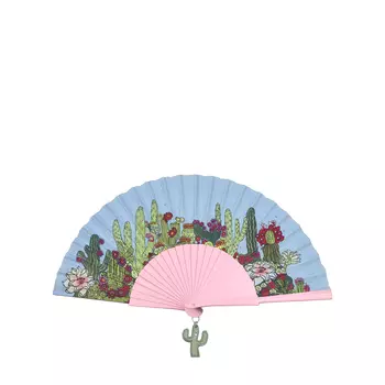 KHU KHU KHU KHU Веер «DESERT SPARKLER» 1 шт