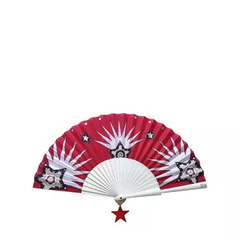 KHU KHU KHU KHU Веер «TEXAN STAR» 1 шт