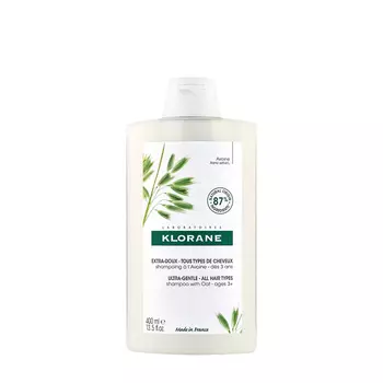 KLORANE KLORANE Сверхмягкий шампунь для всех типов волос с молочком овса 400 мл