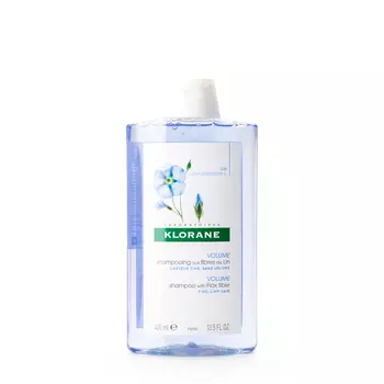 KLORANE KLORANE Шампунь с волокнами льна для объема тонких волос 400 мл