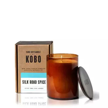KOBO KOBO Свеча SILK ROAD SPICE большая в стекле 425 гр