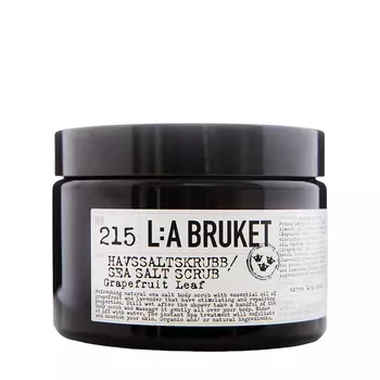 L:A BRUKET L:A BRUKET Скраб для тела 215 «Грейпфрутовый лист» 420 гр
