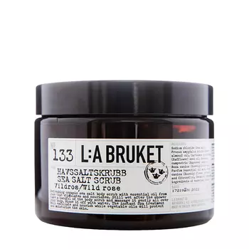 L:A BRUKET L:A BRUKET Скраб для тела с морской солью «Дикая розы» 133 /Wild Rose 420 гр
